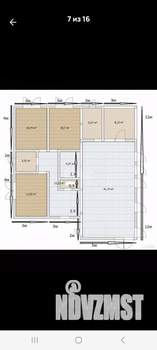 Дом 132м², 1-этажный, участок 6 сот.