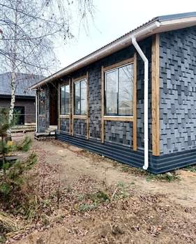 Дом 94м², 1-этажный, участок 6 сот.