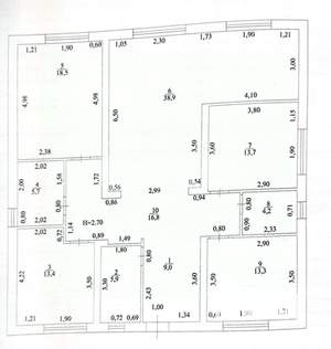 Дом 149м², 1-этажный, участок 8 сот.