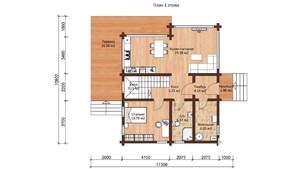 Дом 200м², 2-этажный, участок 6 сот.