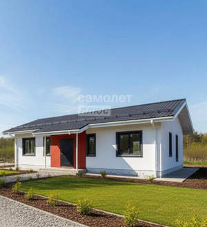 Дом 129м², 1-этажный, участок 8 сот.