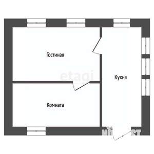 Дача 31м², 1-этажный, участок 6 сот.  