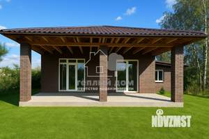 Дом 120м², 1-этажный, участок 6 сот.  