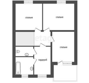 Дом 180м², 2-этажный, участок 6 сот.  