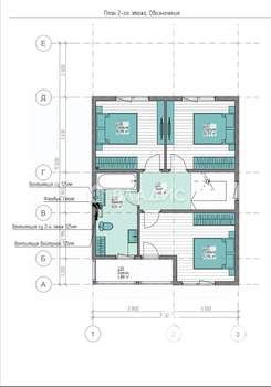 Дом 120м², 2-этажный, участок 6 сот.  