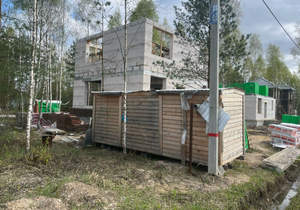 Дом 151м², 2-этажный, участок 6 сот.  