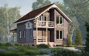 Дом 120м², 2-этажный, участок 6 сот.  