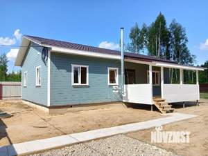 Дом 85м&sup2;, 1-этажный, участок 6 сот.  