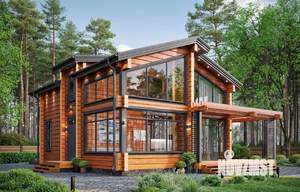 Дом 200м², 2-этажный, участок 6 сот.  