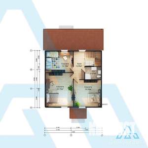 Дача 168м², 2-этажный, участок 8 сот.  