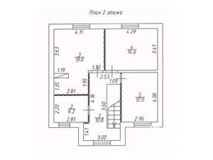 Дом 140м², 2-этажный, участок 7 сот.  