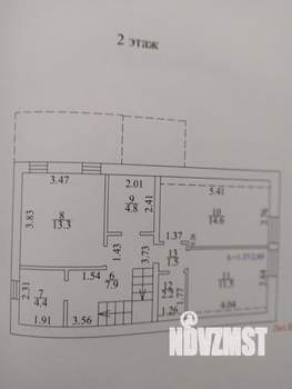 Дом 162м², 3-этажный, участок 11 сот.  
