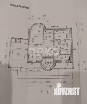 Коттедж 186м², 2-этажный, участок 10 сот.  