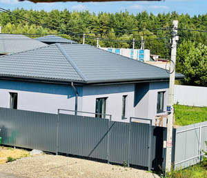 Дом 125м², 1-этажный, участок 6 сот.  