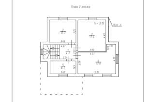 Дом 154м², 2-этажный, участок 6 сот.  