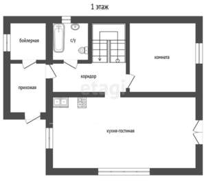 Дом 145м², 2-этажный, участок 6 сот.  
