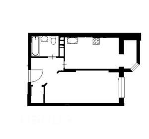 1-к квартира, на длительный срок, 37м2, 5/22 этаж