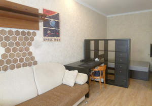 1-к квартира, на длительный срок, 40м2, 18/22 этаж