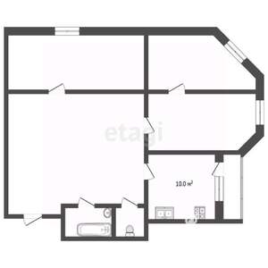 4-к квартира, вторичка, 70м2, 22/22 этаж