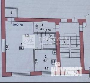 1-к квартира, вторичка, 33м2, 5/5 этаж