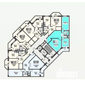 2-к квартира, вторичка, 68м2, 3/16 этаж