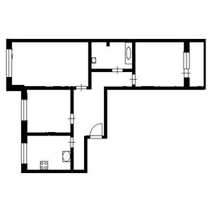 3-к квартира, вторичка, 62м2, 6/9 этаж