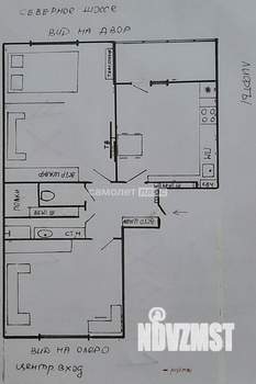 2-к квартира, вторичка, 51м2, 18/21 этаж