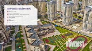 1-к квартира, вторичка, 38м2, 12/19 этаж