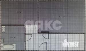 1-к квартира, вторичка, 41м2, 21/22 этаж