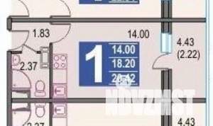 Студия квартира, вторичка, 20м2, 3/17 этаж