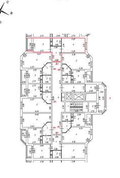1-к квартира, вторичка, 38м2, 17/21 этаж