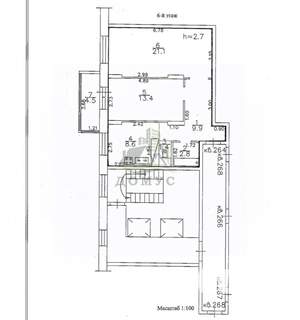 2-к квартира, вторичка, 57м2, 6/17 этаж
