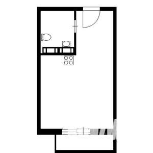 Студия квартира, вторичка, 29м2, 5/12 этаж