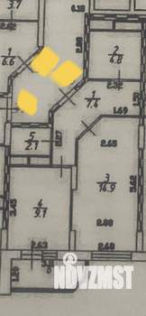 1-к квартира, вторичка, 40м2, 5/22 этаж