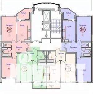 2-к квартира, вторичка, 61м2, 13/18 этаж