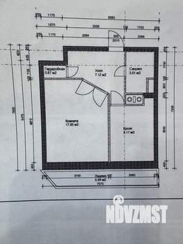1-к квартира, вторичка, 41м2, 8/16 этаж
