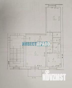 2-к квартира, вторичка, 49м2, 2/2 этаж