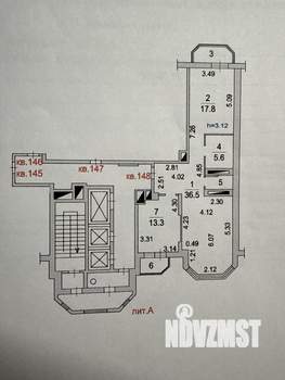 2-к квартира, вторичка, 76м2, 19/20 этаж