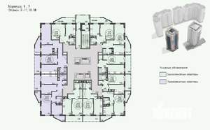 1-к квартира, вторичка, 38м2, 11/19 этаж