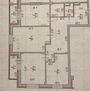 3-к квартира, вторичка, 91м2, 4/15 этаж