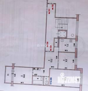 3-к квартира, вторичка, 65м2, 6/9 этаж